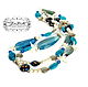 Beads 'Sea Cruise' agate, fluorite, pearls, turquoise, coral, Necklace, Moscow,  Фото №1