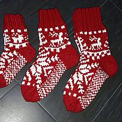 Аксессуары handmade. Livemaster - original item socks knitted.. Handmade.