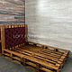 Кровать в стиле лофт. Кровати. furniture store. Интернет-магазин Ярмарка Мастеров.  Фото №2