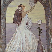 Картины и панно handmade. Livemaster - original item Oil painting Flamenco. Handmade.
