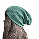 Cotton Hat Bright Khaki. Caps. avokado. My Livemaster. Фото №4