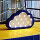Светильник-ночник Облако. Ночники. Wedlights. Ярмарка Мастеров.  Фото №4