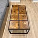 Coffee table made of sawn elm (project d. Osinovka). Tables. Custom furniture making U.LOFT. Online shopping on My Livemaster.  Фото №2