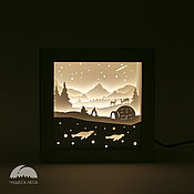 Для дома и интерьера handmade. Livemaster - original item Lamp-night light 