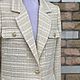 Заказать Жакет из бежевого твида. SOLOdress. Ярмарка Мастеров. . Костюмы Фото №3