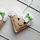 Christmas tree toy in the shape of a heart. Christmas decorations. Natka-chudinka. My Livemaster. Фото №4