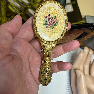 Винтаж ручной работы. Ярмарка Мастеров - ручная работа Винтаж: Зеркало. Handmade.