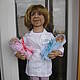 Muñeca de 'el Médico' de la foto, Portrait Doll, Ryazan,  Фото №1