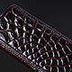 Ключница из кожи крокодила IMA0259VK5. Ключницы. CrocShop товары из экзотической кожи. Ярмарка Мастеров.  Фото №9