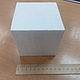 Cube 10 cm foam, The basis for floristry, Permian,  Фото №1