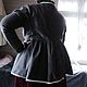 Жакет из бархата графитового цвета. Жакеты. Kira-moda. Ярмарка Мастеров.  Фото №7