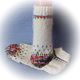 НОСКИ укороченные следки. Носки. пушистый КАПРИЗ. Интернет-магазин Ярмарка Мастеров.  Фото №2