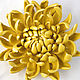 Order Decorative ceramic chrysanthemum. Elena Zaychenko - Lenzay Ceramics. Livemaster. . Aromatic diffusers Фото №3