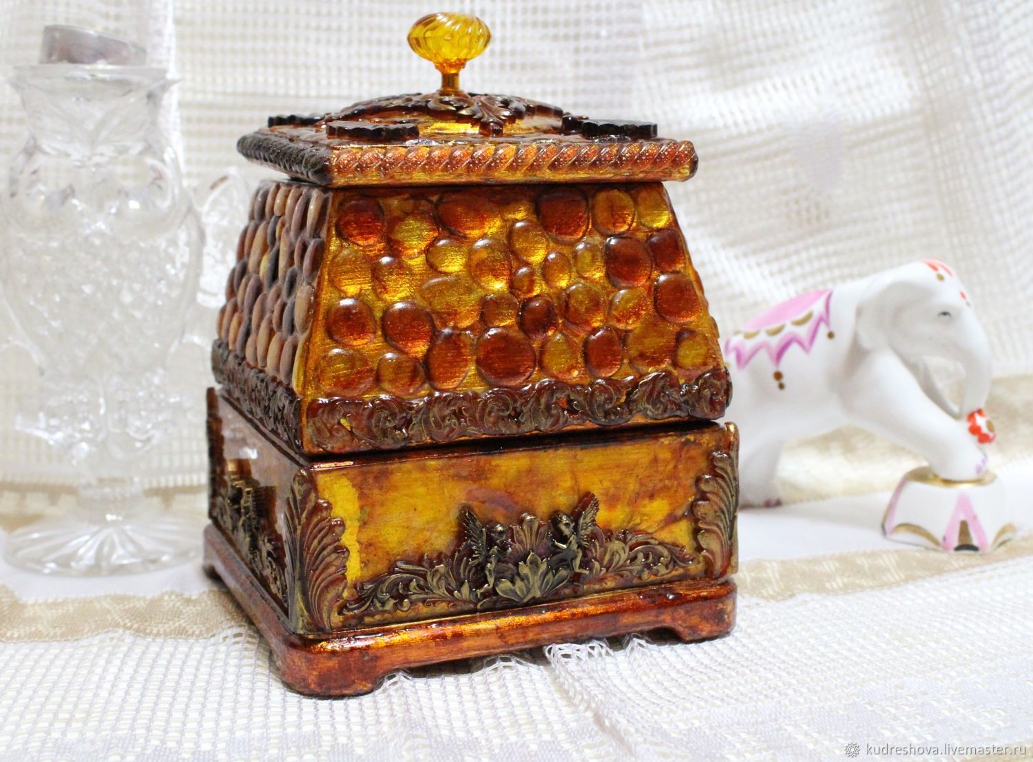 Amber Box шкатулка