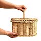 Wicker basket with a small lid. basket of vines. Art.4068. Basket. SiberianBirchBark. My Livemaster. Фото №6