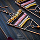 Order Triangular Earrings with Jasper Long Large Earrings Pink. Strangell Jewelry. Livemaster. . Earrings Фото №3