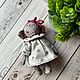 Слоник тедди "Цветочек". Тедди Зверята. Wowblythe_dolls. Ярмарка Мастеров.  Фото №4