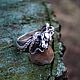 Silver ring Dragon Ouroboros. Rings. smirnov-2. Online shopping on My Livemaster.  Фото №2
