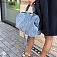 Сумка-саквояж ридикюль из замши. Саквояж. Shapely Bags - Сумки с душой Питера. Ярмарка Мастеров.  Фото №4