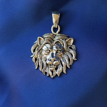Украшения ручной работы. Ярмарка Мастеров - ручная работа Кулон: Лев тотем - символ королевской власти. Handmade.