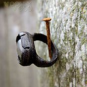 Украшения handmade. Livemaster - original item Ring made of bog oak with agate. Handmade.