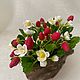 Композиция с земляникой. Композиции. Флера Flowers. Ярмарка Мастеров.  Фото №6