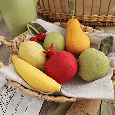 Декоративные овощи и фрукты для кухни - 68 фото
