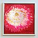Painting flower of life fluid painting in a frame 'For you' 30h30 cm, Pictures, Volgograd,  Фото №1