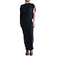 Asymmetric black dress ASSYMA, Dresses, Sofia,  Фото №1