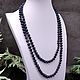 Order Natural Black Pearls long women's beads. naturalkavni. Livemaster. . Beads2 Фото №3