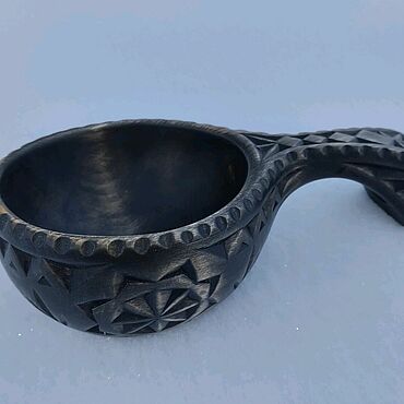 Посуда ручной работы. Ярмарка Мастеров - ручная работа Ковш( чашка). Handmade.