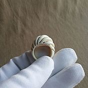 Винтаж handmade. Livemaster - original item Gold Thread Ring #2 Size 17.. Handmade.
