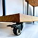 Rail for clothes on wheels in the Loft style 'Range'. Hanger. uloft. My Livemaster. Фото №6