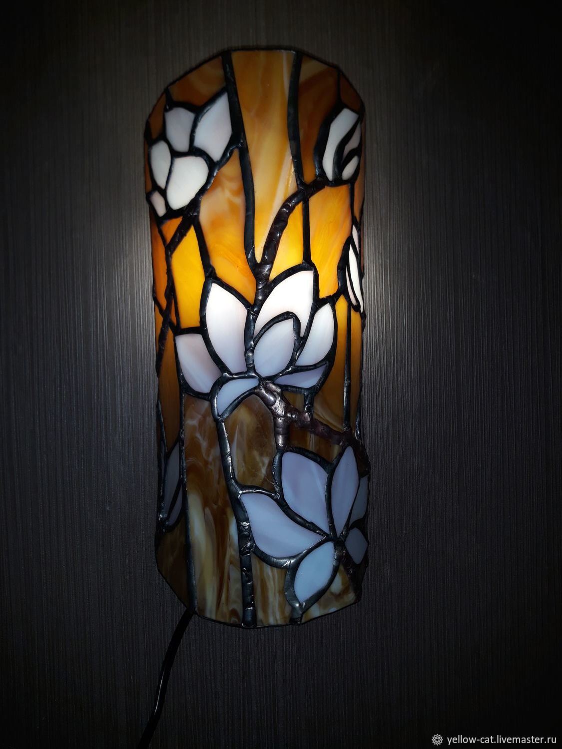 Витражный светильник своими руками