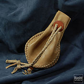 Фен-шуй и эзотерика handmade. Livemaster - original item Pouch - pouch made of soft leather. Handmade.