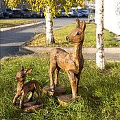 Деревянная Скульптура "Полярная Сова"
