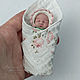 Силиконовая кукла пупсик 6 см, девочка мини реборн. Куклы Reborn. Алла Асеева dolls_minireborn. Интернет-магазин Ярмарка Мастеров.  Фото №2