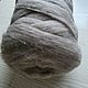 Sheep wool light gray 1 kg. Wool. Warm gift. Online shopping on My Livemaster.  Фото №2