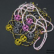 Украшения handmade. Livemaster - original item Choker Smile made of beads. Handmade.