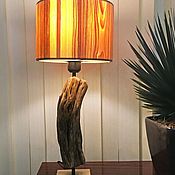 Подвесной деревянный светильник с двойным абажуром Pebbles