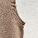 Заказать Топ-безрукавка 100% кашемир. DENISOVA KNITWEAR. Ярмарка Мастеров. . Майки Фото №3