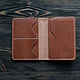 Leather cover for documents (passport) brown. Passport cover. odalgoods (odalgoods). Online shopping on My Livemaster.  Фото №2