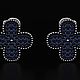 Quatrefoil. Серьги-зажимы. Delor (Aleksandr5). Ярмарка Мастеров.  Фото №4