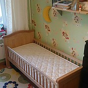 Детская кровать с выходом "Малыш"
