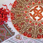 Свадебный салон handmade. Livemaster - original item Gifts: Wedding planner. wedding gift, a plate with a talisman red. Handmade.