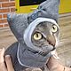 Clothing for cats 'cap'. Pet clothes. Happy-sphynx. Online shopping on My Livemaster.  Фото №2