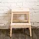 Chair 50cm - Pine bookcase,stool - ladder, step, stepladder. Stools. WoodHistory WorkShop. My Livemaster. Фото №5