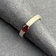 Кольцо с рубином 0,44 ct с эффектом шелка внутри. Кольца. AMG. Ярмарка Мастеров.  Фото №4