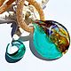 Кулон из муранского стекла Renata. Кулон. I love Murano. Ярмарка Мастеров.  Фото №4