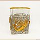 Gift glass for whiskey 'To the best fisherman' z11054. Wine Glasses. zlatiks2. Online shopping on My Livemaster.  Фото №2